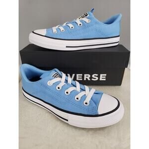 NEW Converse CTAS Rave OX Light Blue Sneaker SLIP ON boy girl 12 little kid walk